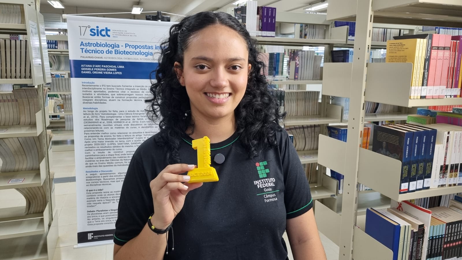 Aitana D'Arc Paschoal, entrevistada do segundo episódio